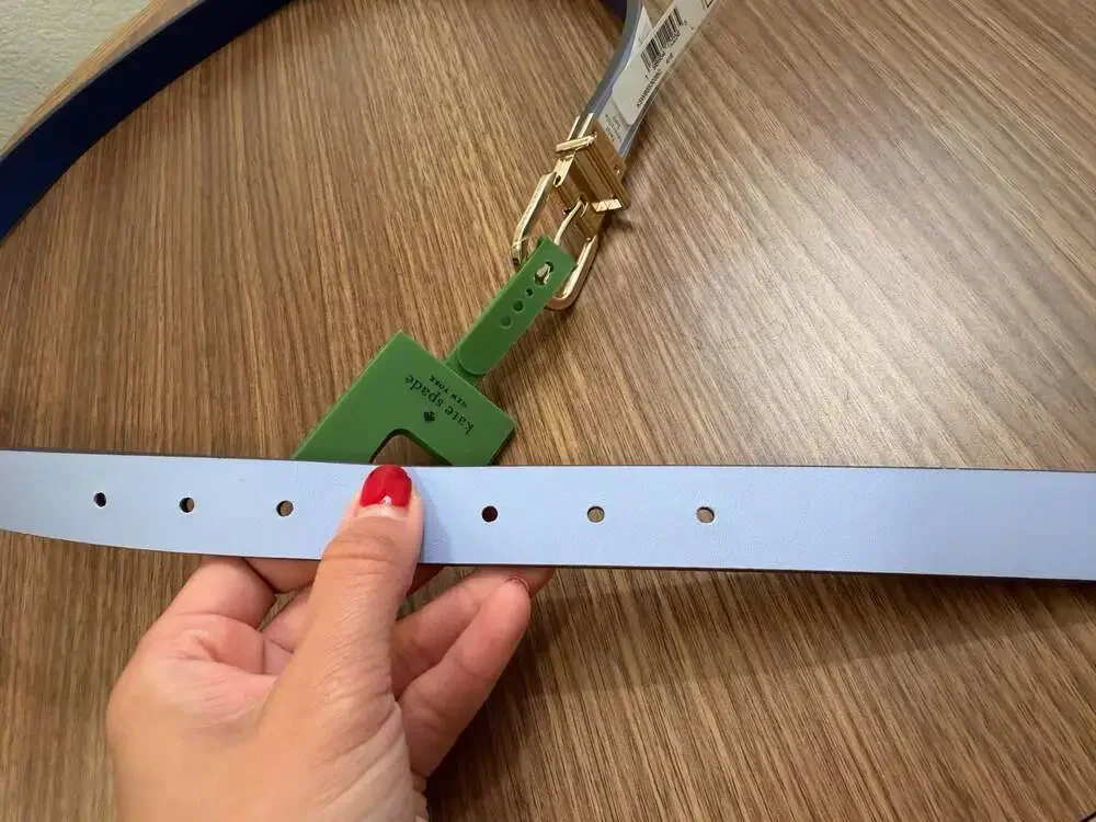 Kate Spade New York Twist Reversible Belt Size L